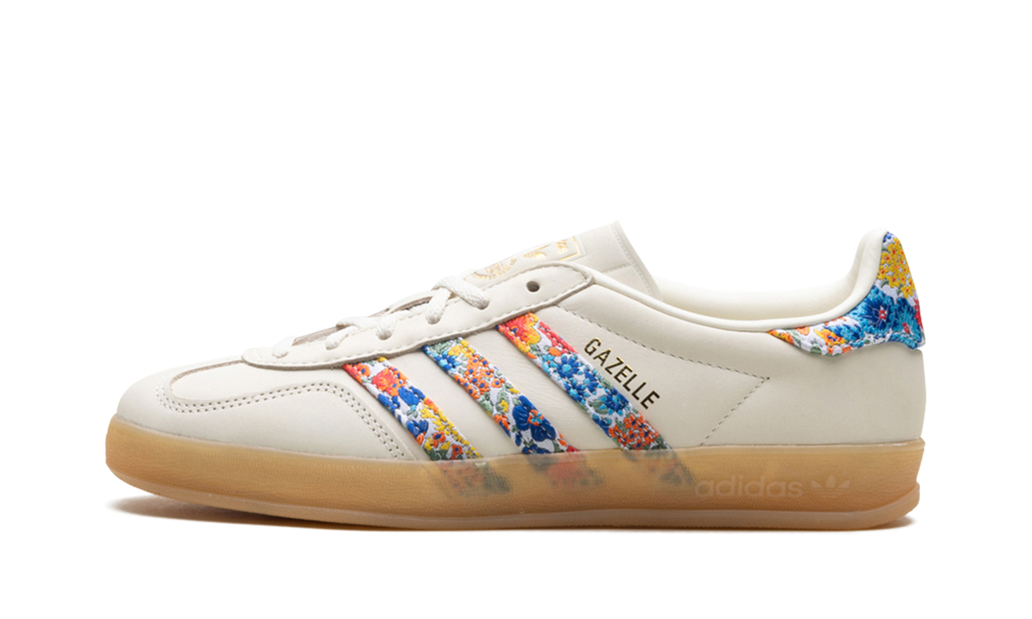 Adidas Gazelle Indoor Liberty London Floral Embroidery Stripes