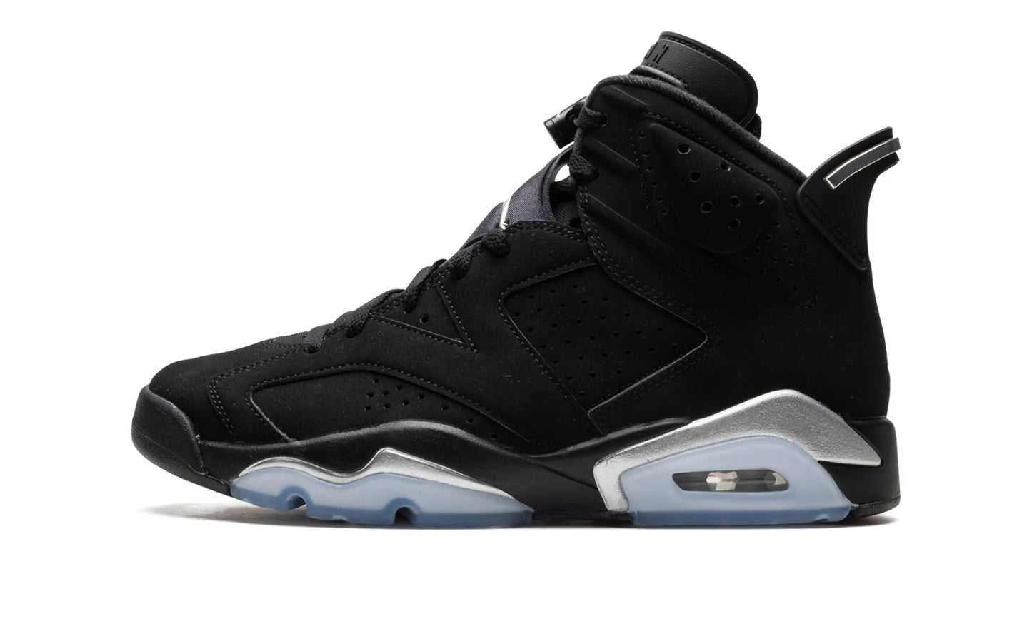 Air Jordan 6 Retro Chrome Metallic Silver