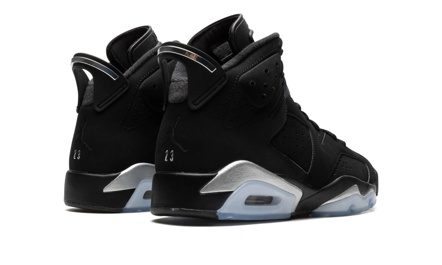 Air Jordan 6 Retro Chrome Metallic Silver