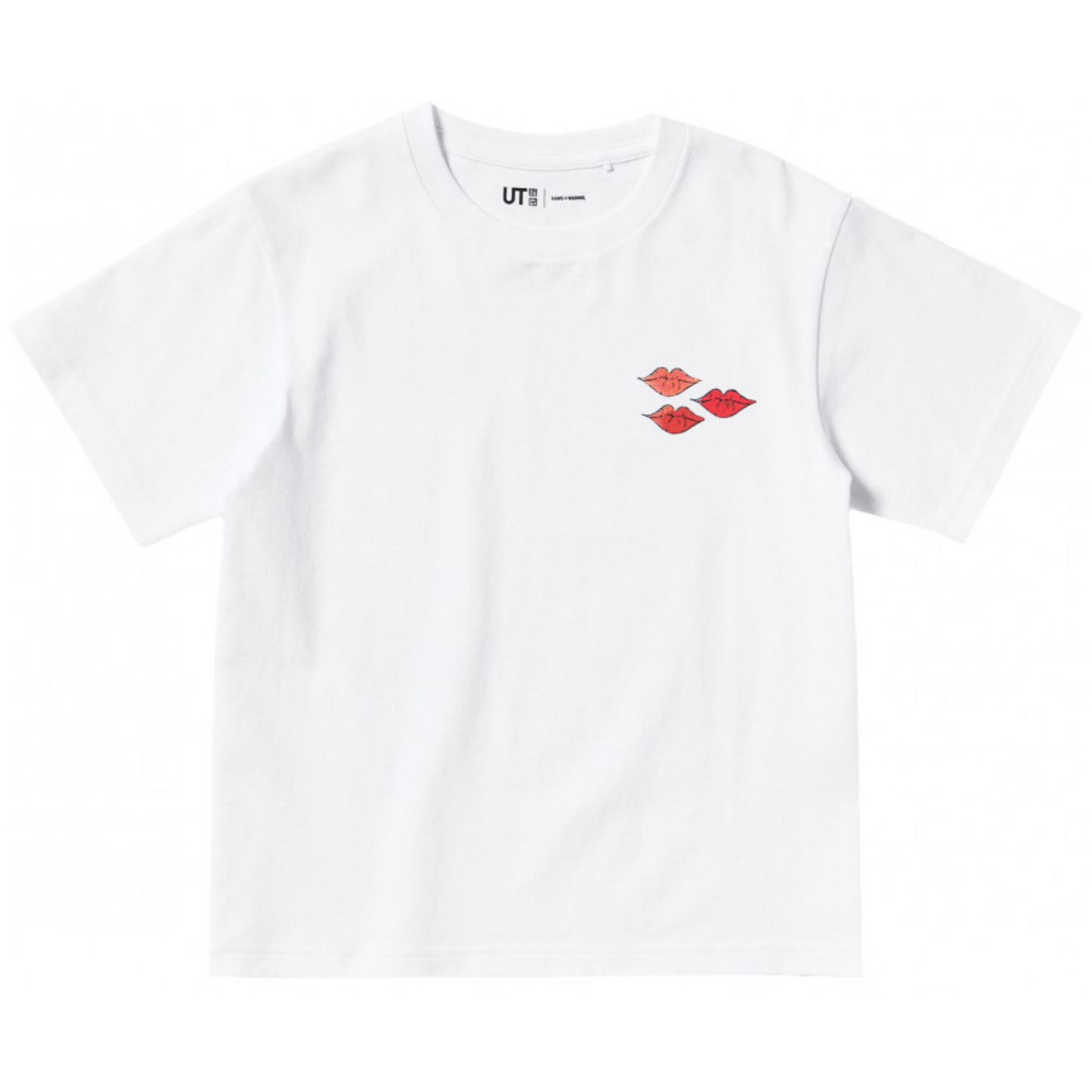 KAWS x Uniqlo Warhol UT Graphic T-Shirt White Pink