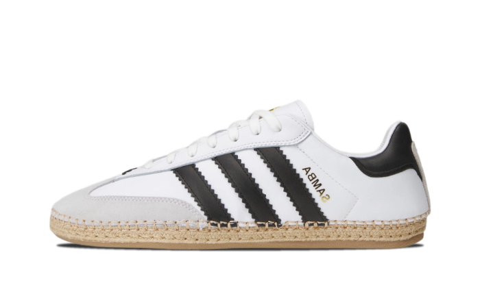Adidas Samba Espadrille CLOT By Edison Chen White Black