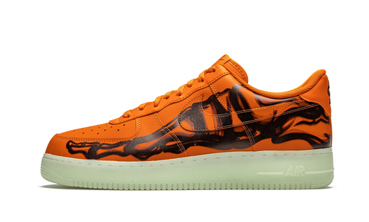 Nike Air Force 1 Low Orange Skeleton Halloween (2020)