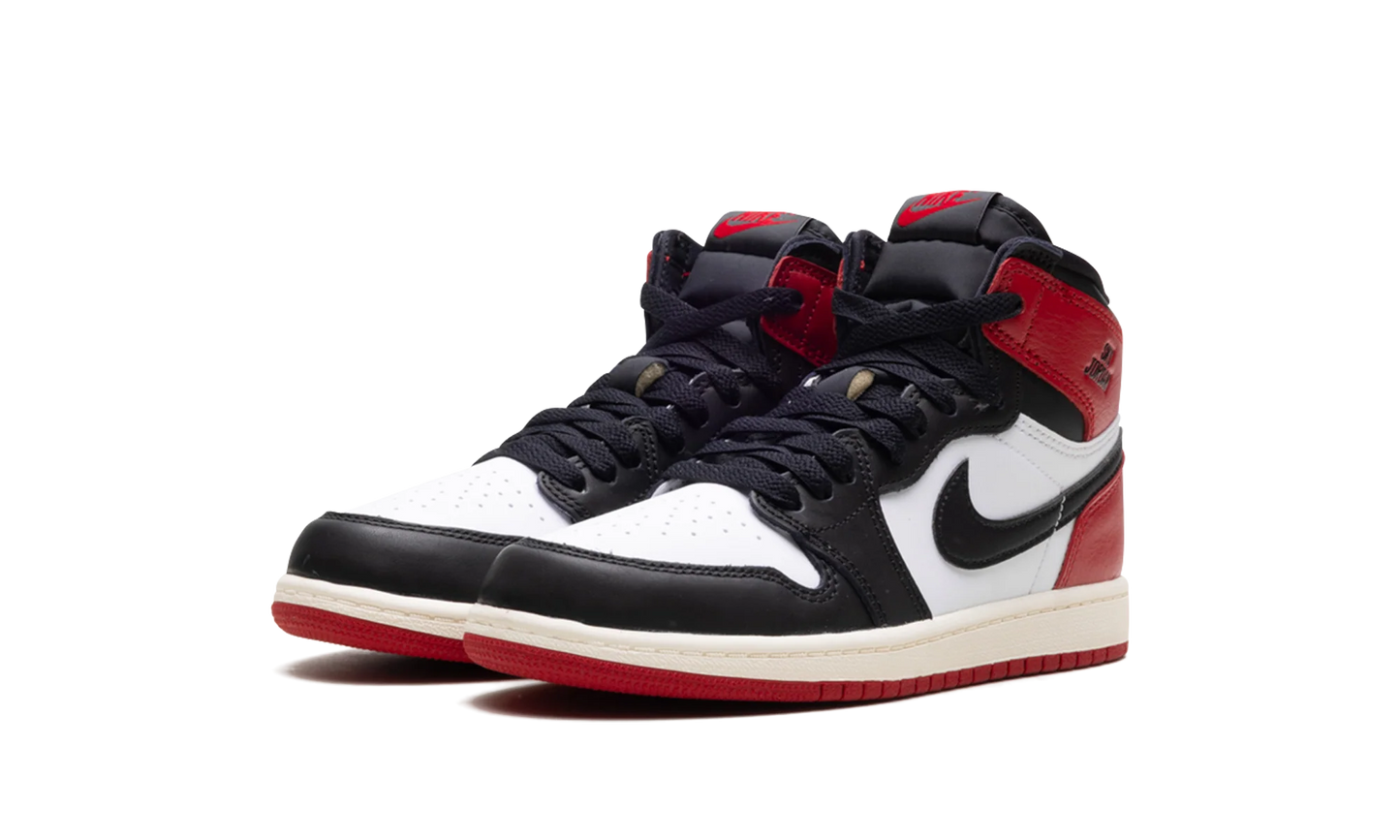 Air Jordan 1 High Retro OG Black Toe Reimagined (Kids)