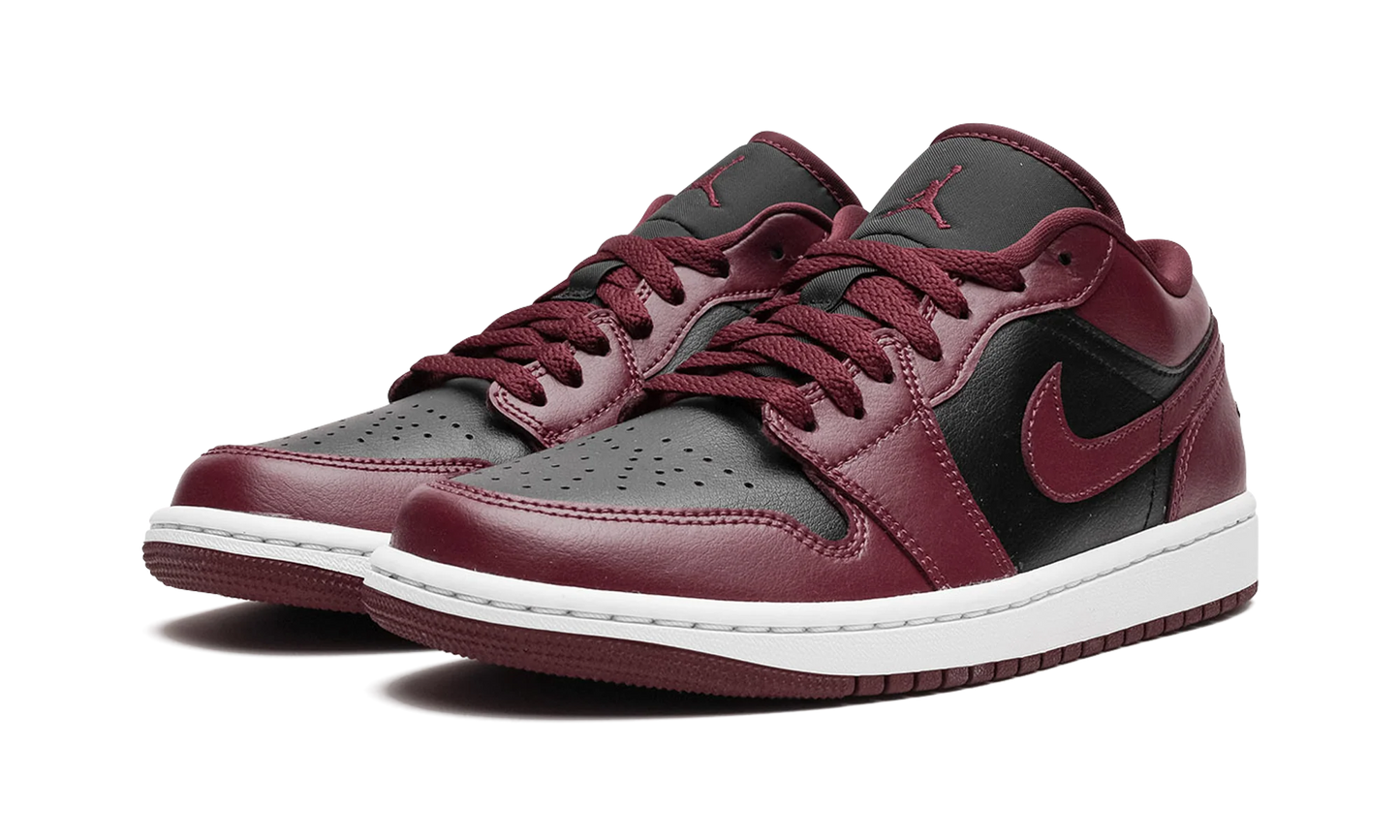 Air Jordan 1 Low Black Maroon