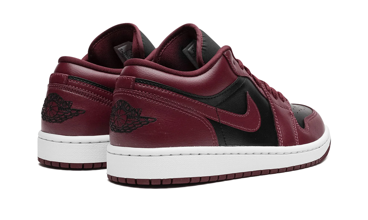 Air Jordan 1 Low Black Maroon