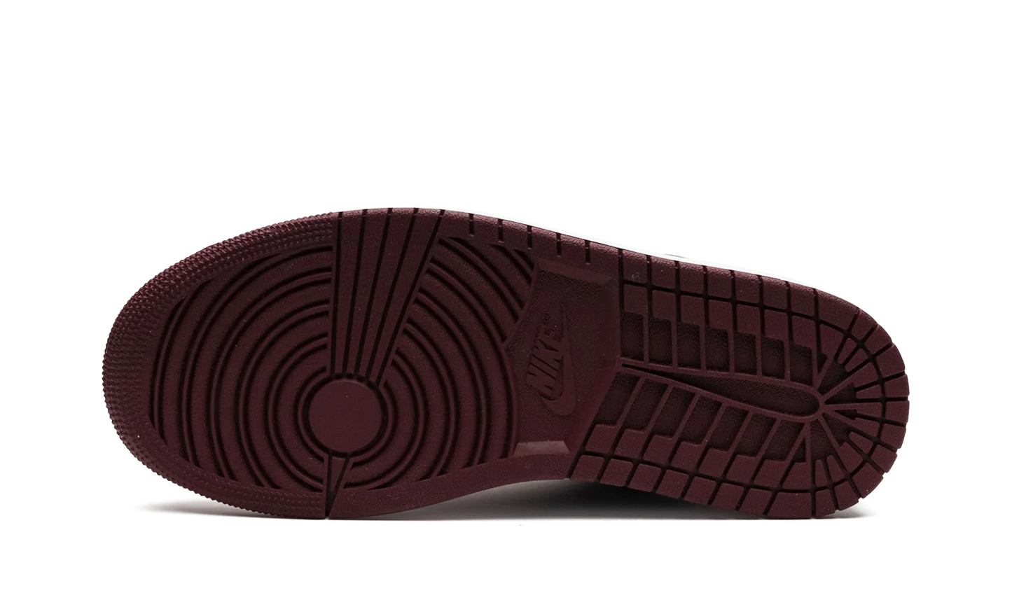 Air Jordan 1 Low Black Maroon