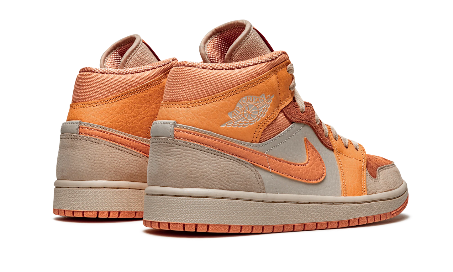 Air Jordan 1 Mid Apricot Orange