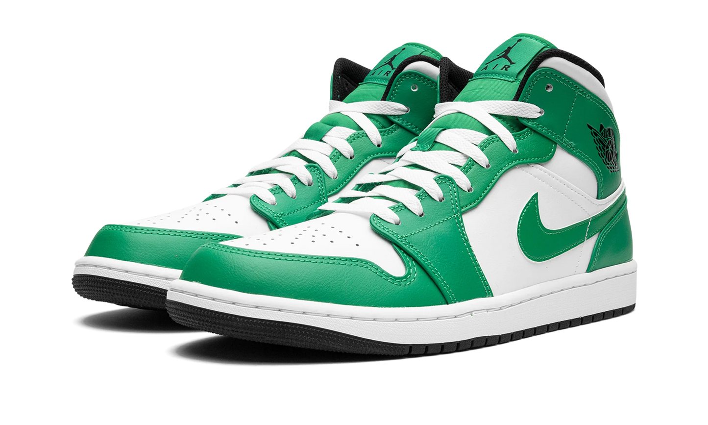 Air Jordan 1 Mid Lucky Green