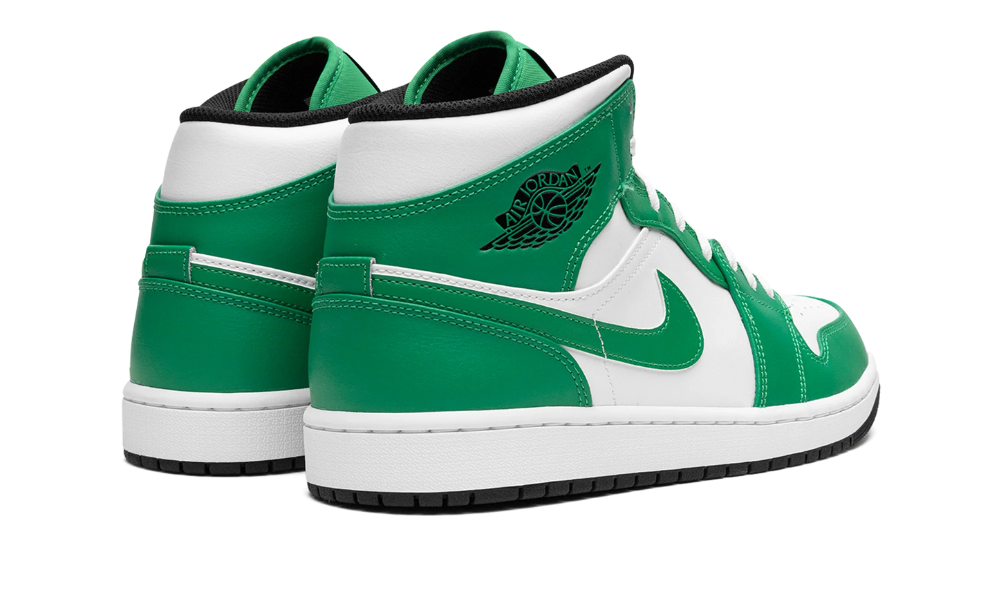 Air Jordan 1 Mid Lucky Green