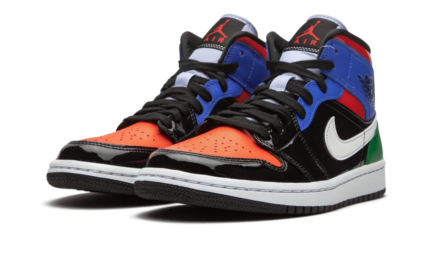 Air Jordan 1 Mid Multi Patent