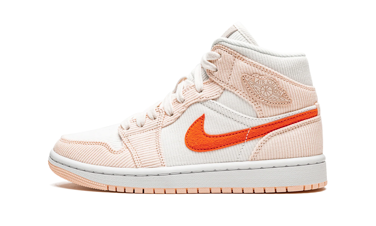 Air Jordan 1 Mid SE Corduroy Sail