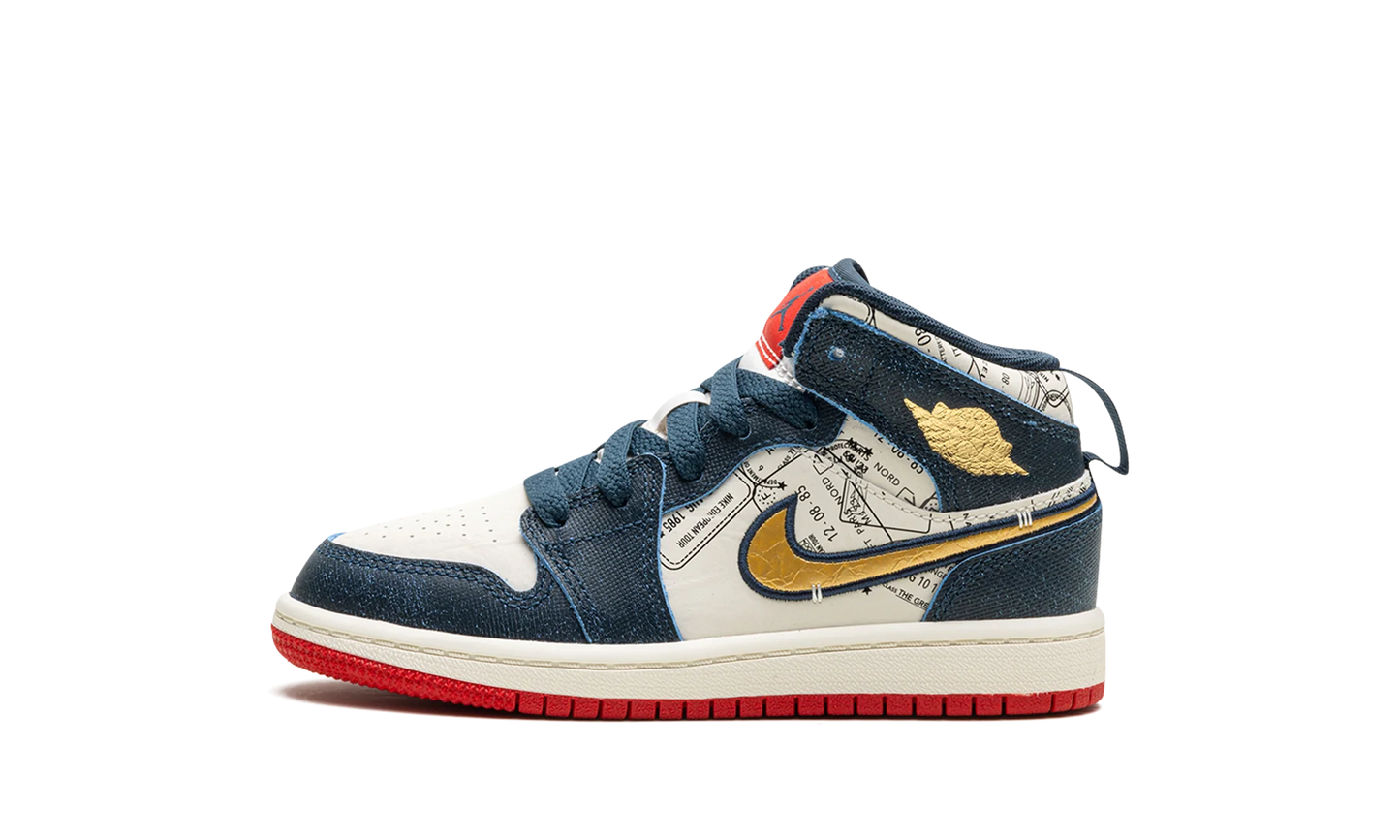 Air Jordan 1 Mid SE Take Flight (Kids)