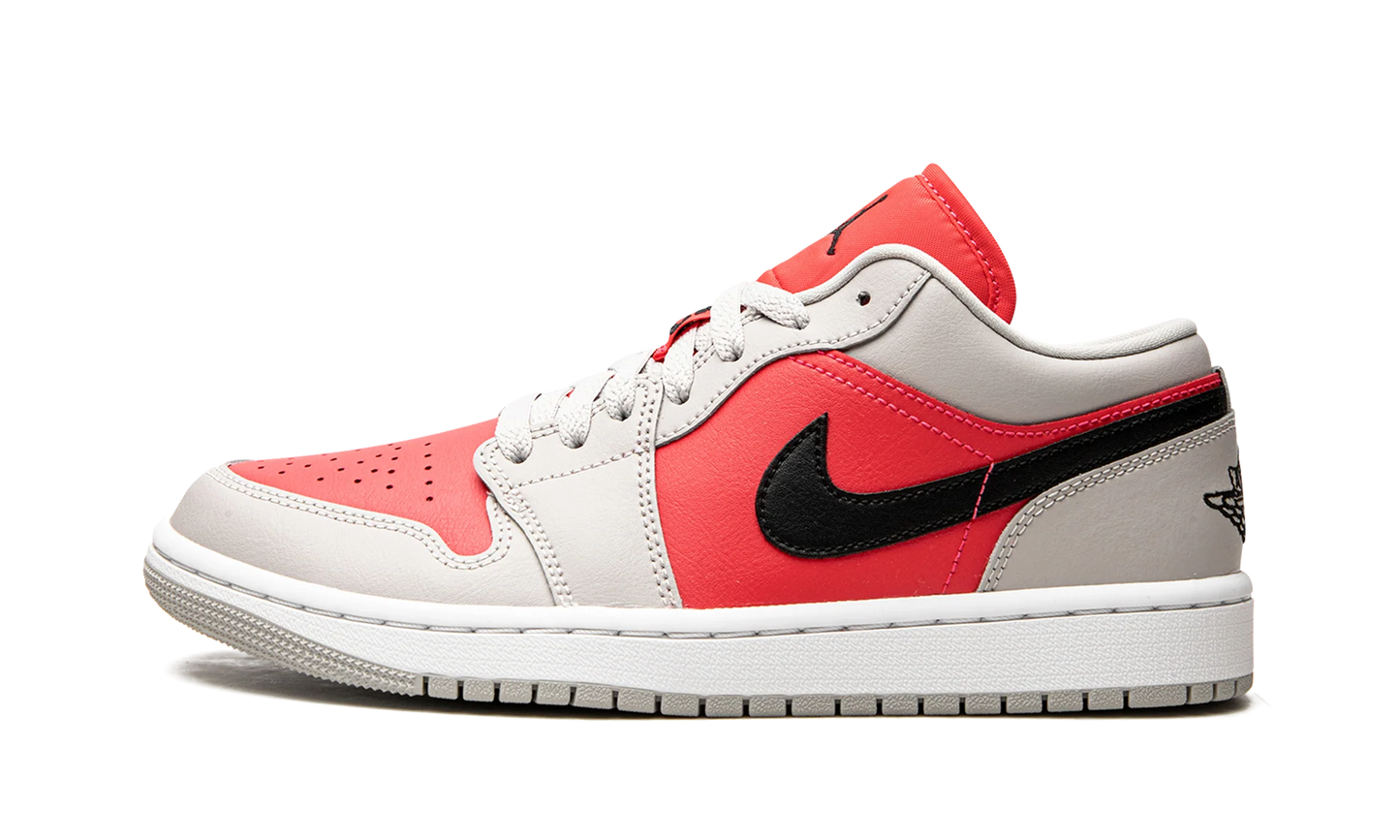 Air Jordan 1 Retro Low Light Iron Ore Siren Red