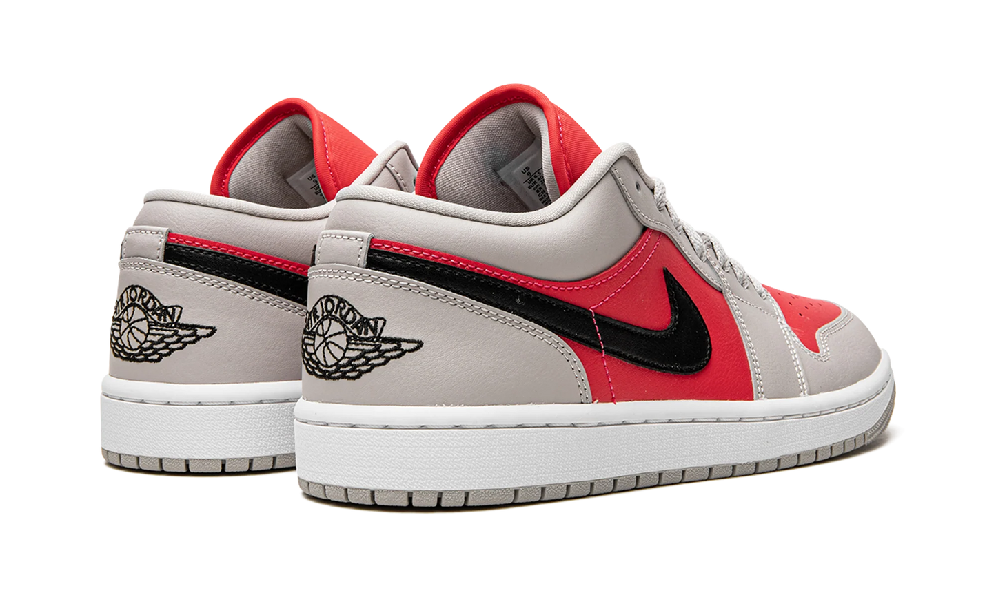 Air Jordan 1 Retro Low Light Iron Ore Siren Red
