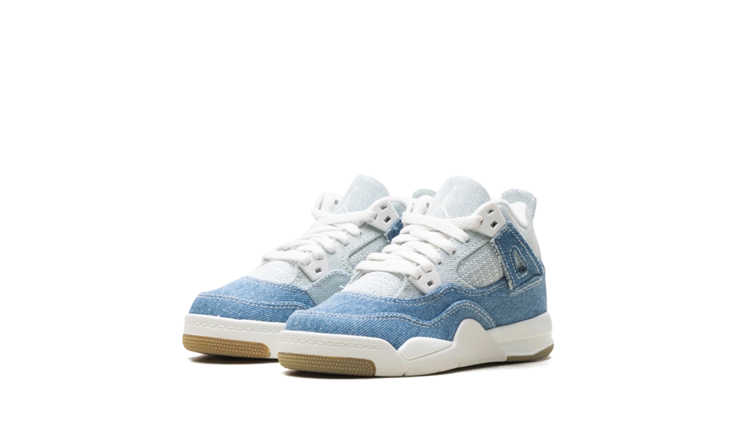 Air Jordan 4 Retro Denim Worn Blue (Kids)