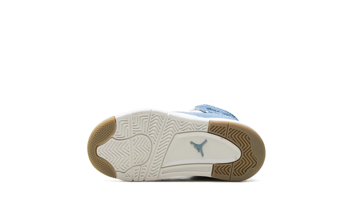 Air Jordan 4 Retro Denim Worn Blue (Kids)