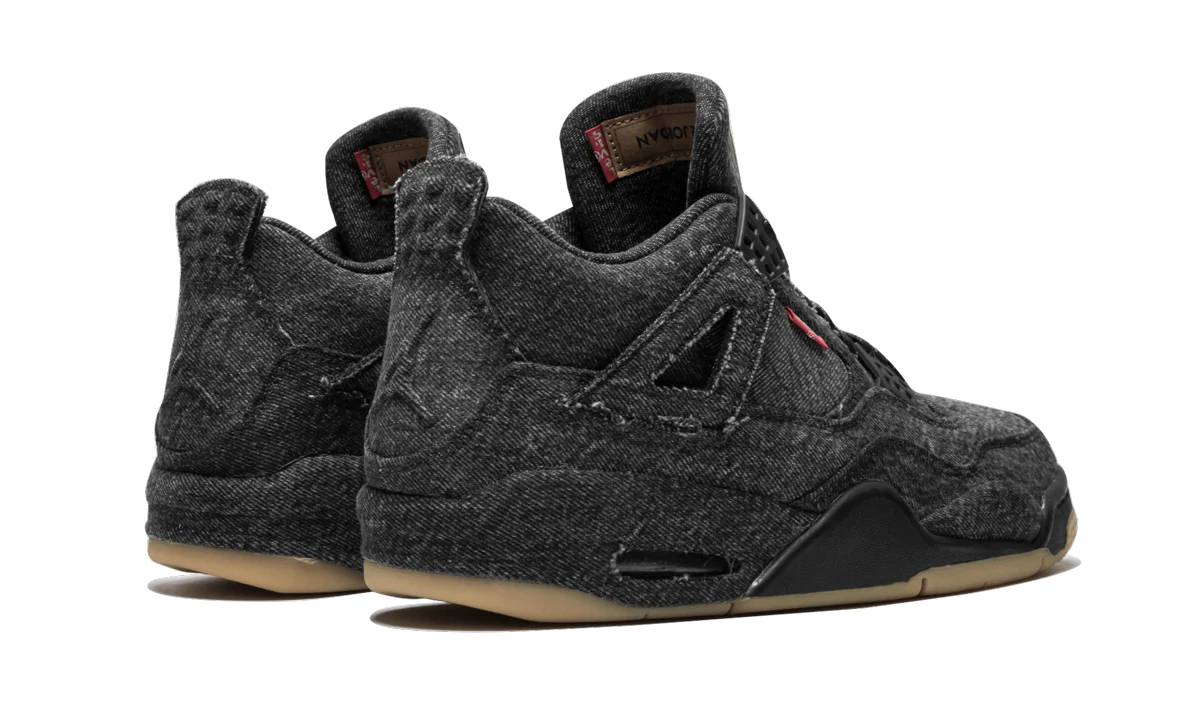 Air Jordan 4 Retro Levi's Black (Levi's Tag)
