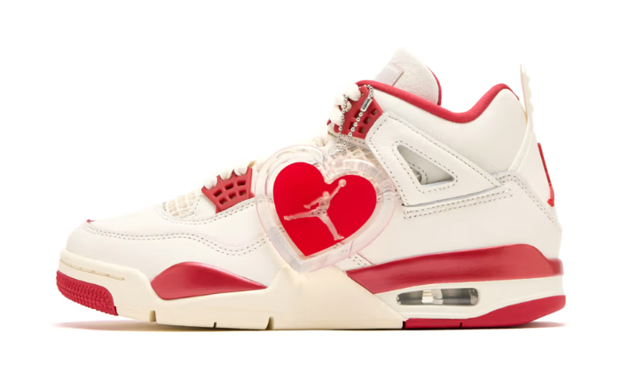 Air Jordan 4 Retro Valentine's Day Sierra Red