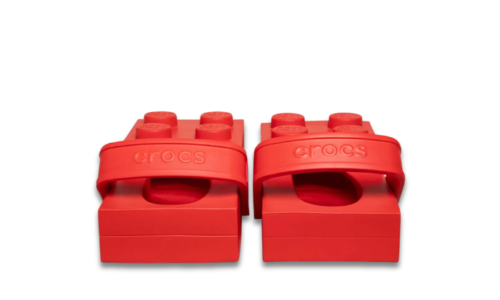 Crocs Brick Clog LEGO Red