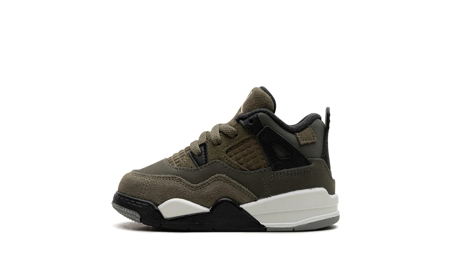 Air Jordan 4 Retro SE Craft Medium Olive (Kids)