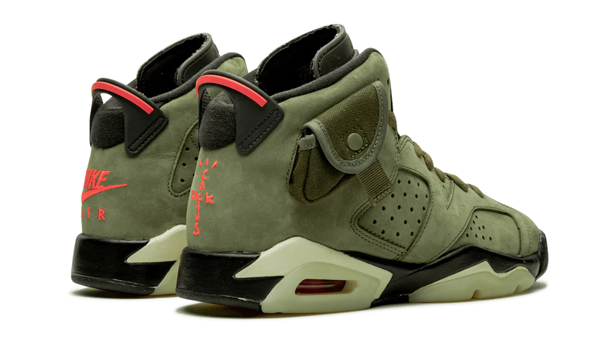 Air Jordan 6 Retro Travis Scott Medium Olive