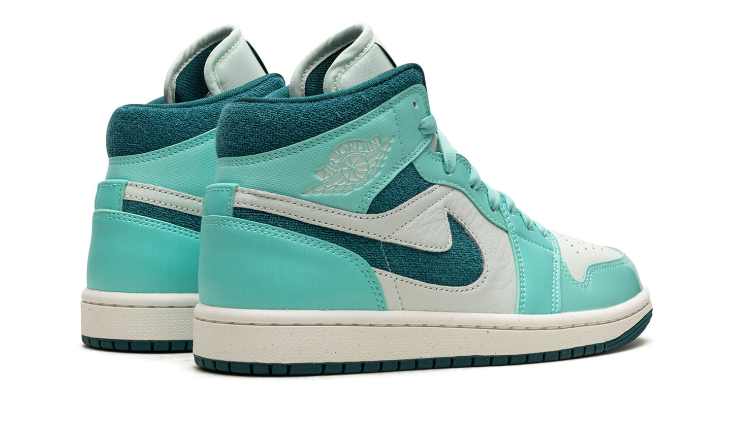 Air Jordan 1 Mid Bleached Turquoise