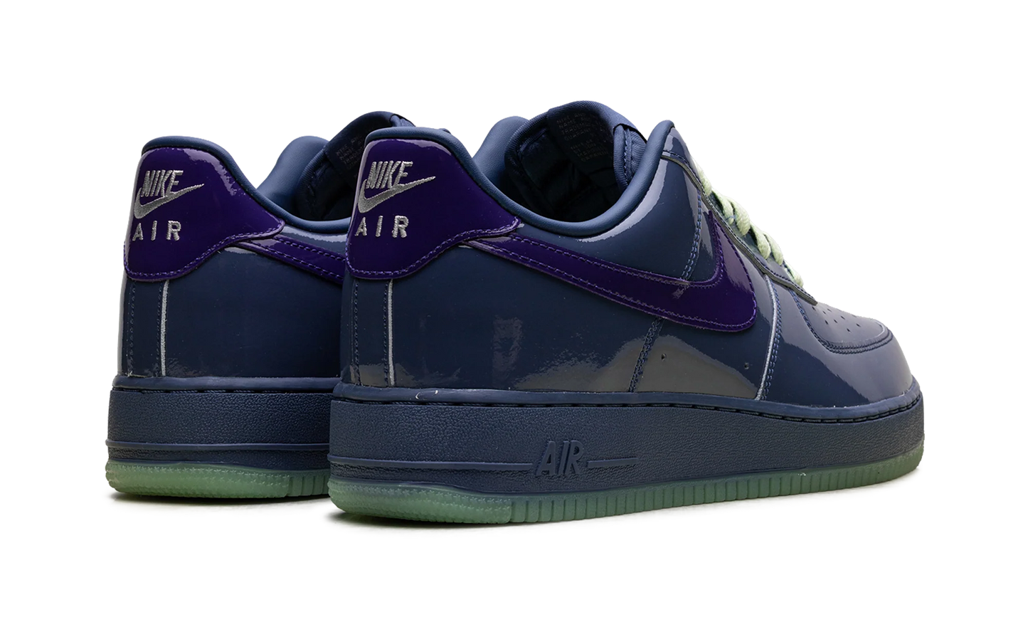 Nike Air Force 1 Low Patent Mystic Navy Grape Ice
