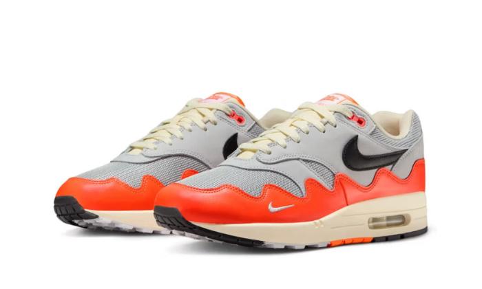 Nike Air Max 1 Patta Waves Hyper Crimson Pure Platinum