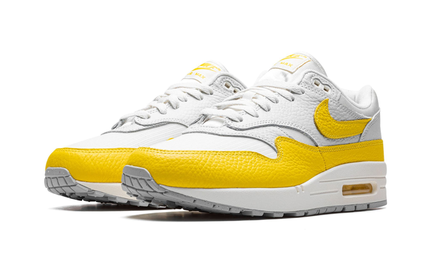 Nike Air Max 1 White Bright Yellow - Tour Yellow