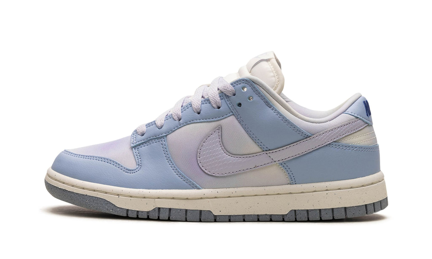 Nike Dunk Low White Blue Airbrush