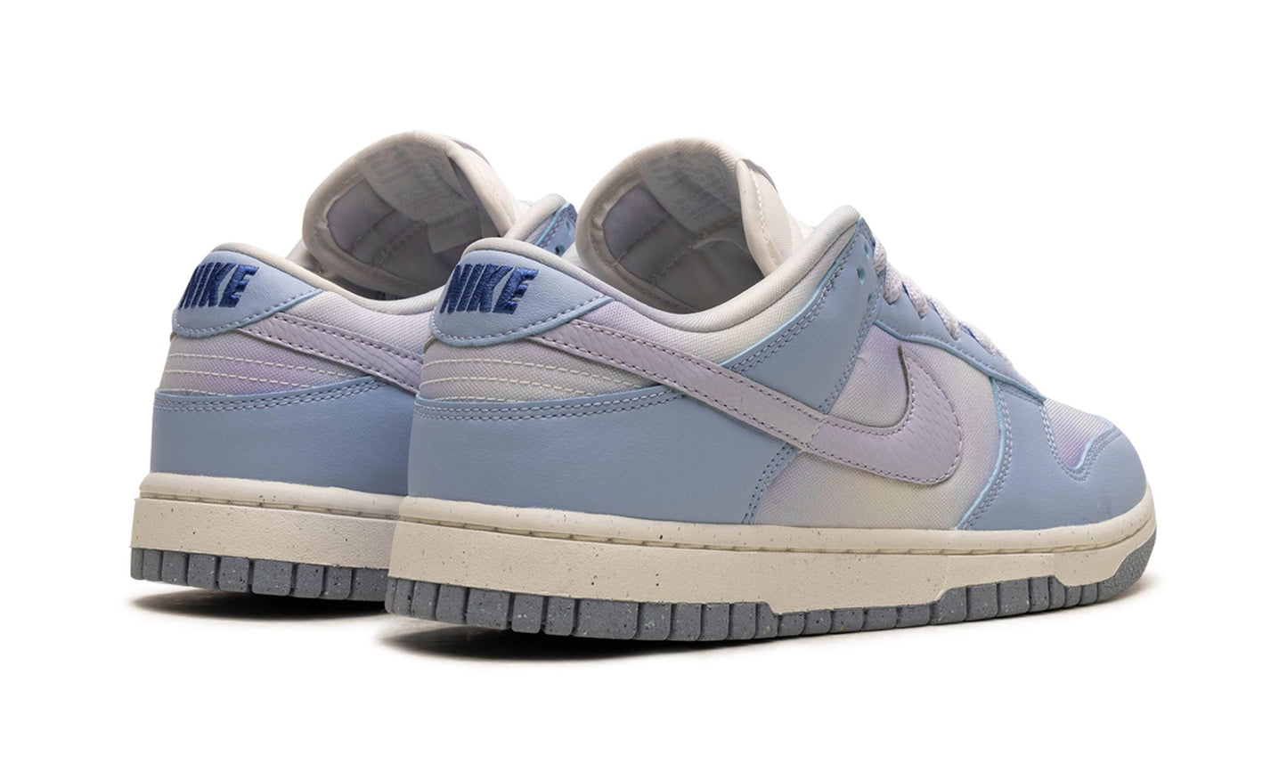 Nike Dunk Low White Blue Airbrush