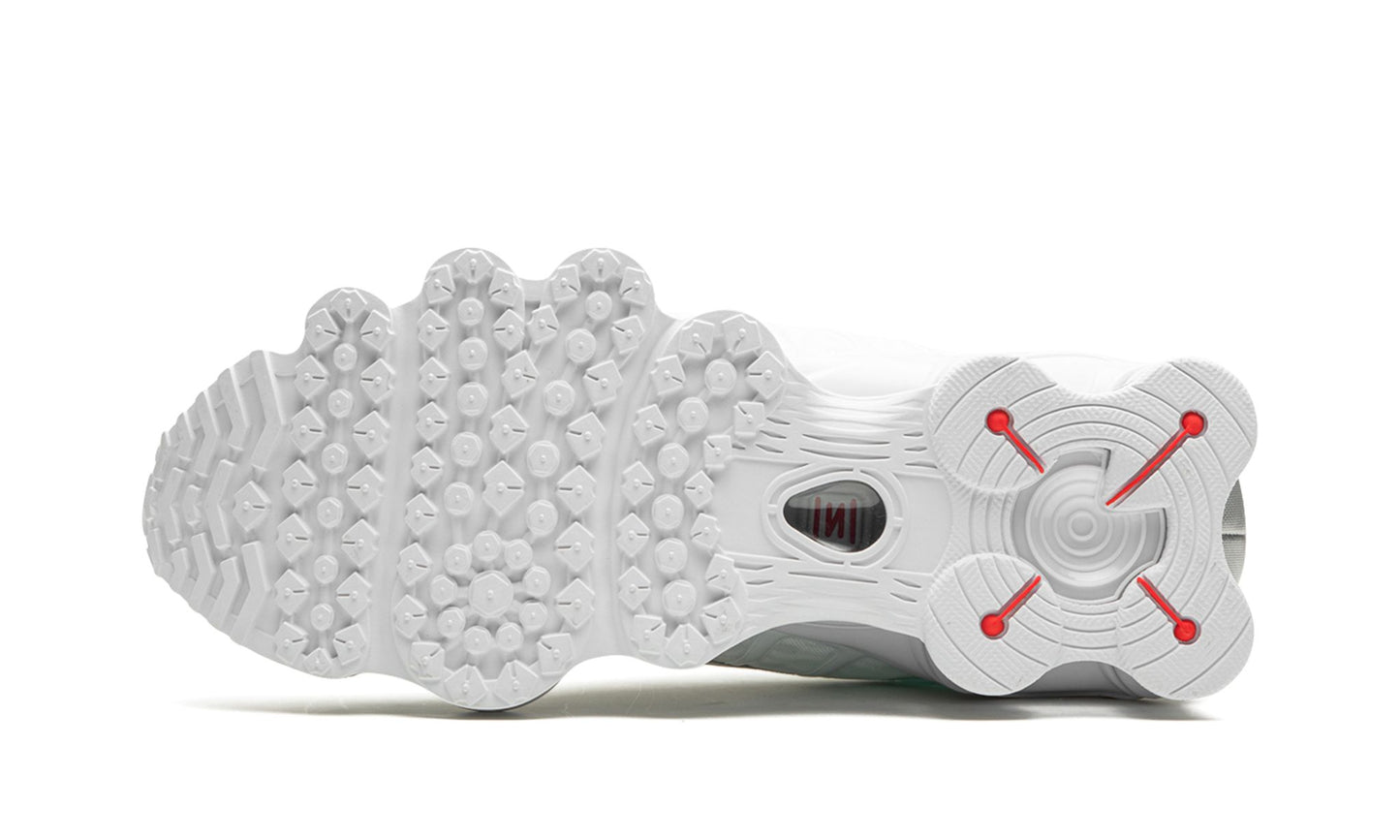 Nike Shox TL White Metallic Silver Orange