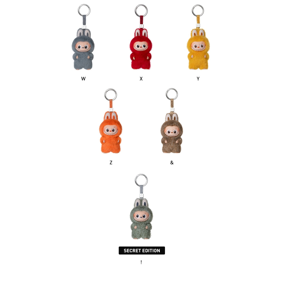 Pop Mart Labubu The Monsters Pin for Love (N-Z)