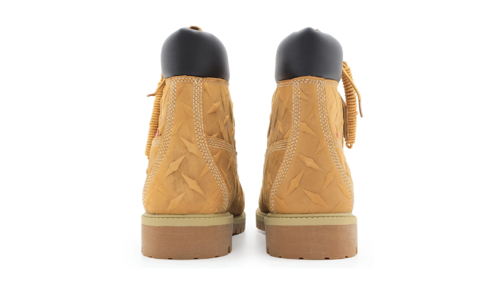 Timberland 6" Premium Waterproof Boot Supreme Diamond Plate Wheat