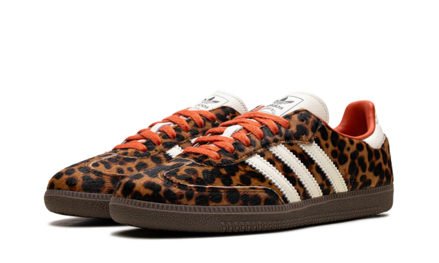 Adidas Samba OG Preloved Red Leopard