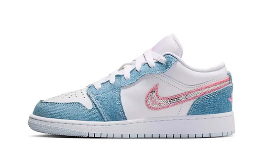 Air Jordan 1 Low Denim Sequin