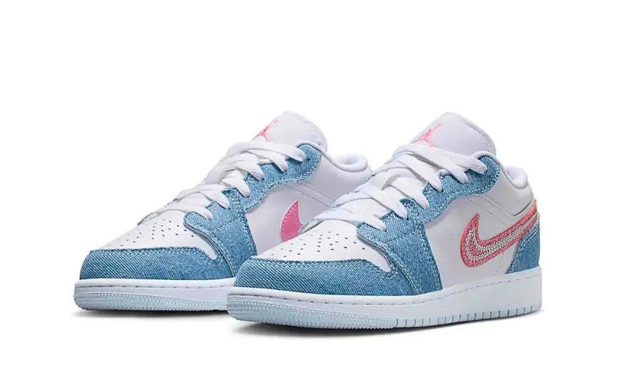 Air Jordan 1 Low Denim Sequin