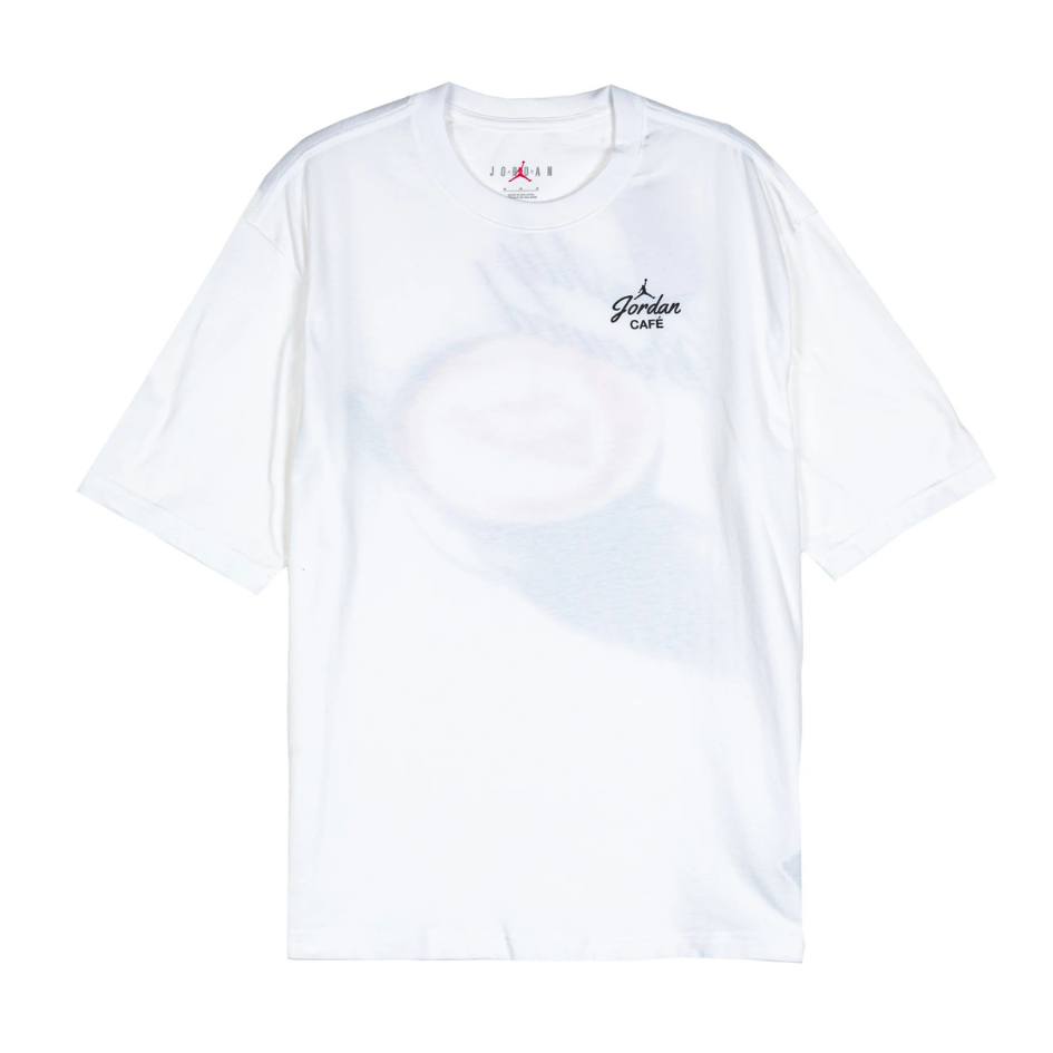 Air Jordan Men's T-shirt Jordan Café - Blanc