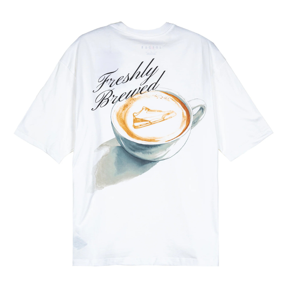 Air Jordan Men's T-shirt Jordan Café - Blanc