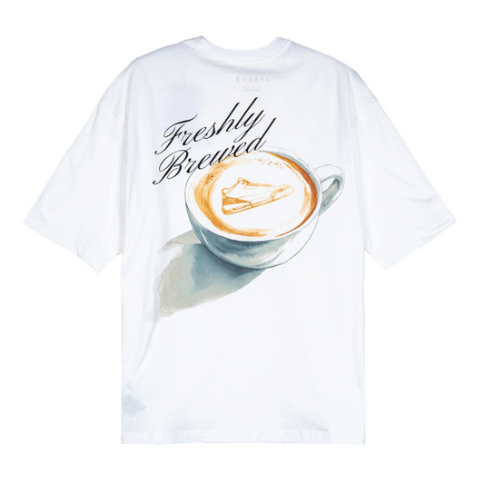 Air Jordan Men's T-shirt Jordan Café - White