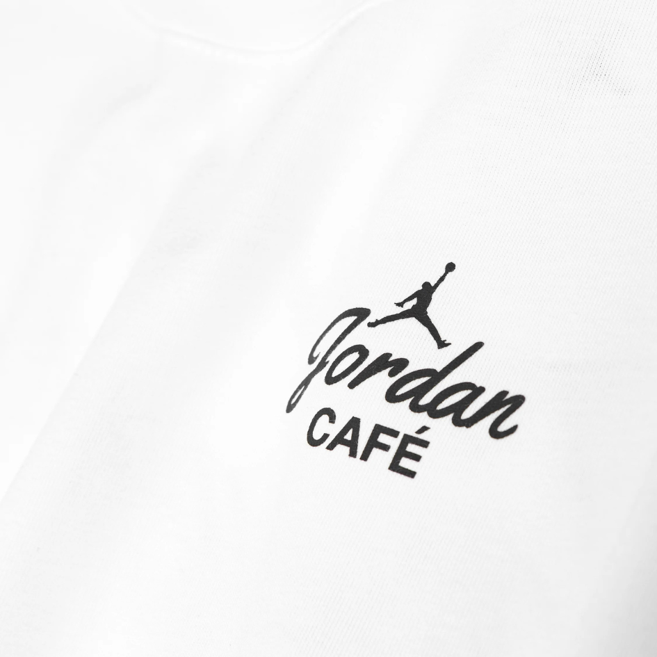 Air Jordan Men's T-shirt Jordan Café - Blanc