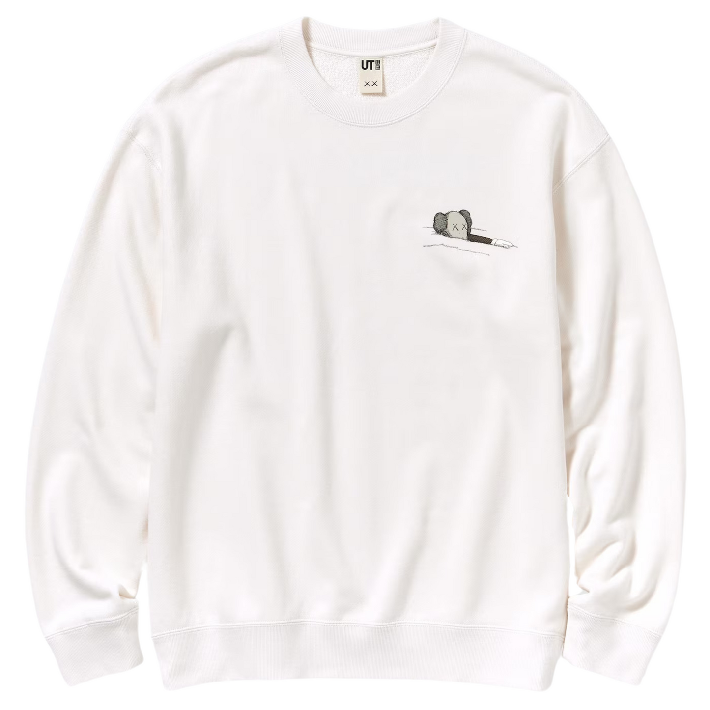 KAWS x Uniqlo UT Long Sleeve Artbook Sweatshirt White