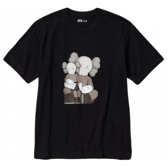 KAWS x Uniqlo UT Short Sleeve Graphic T-Shirt Black