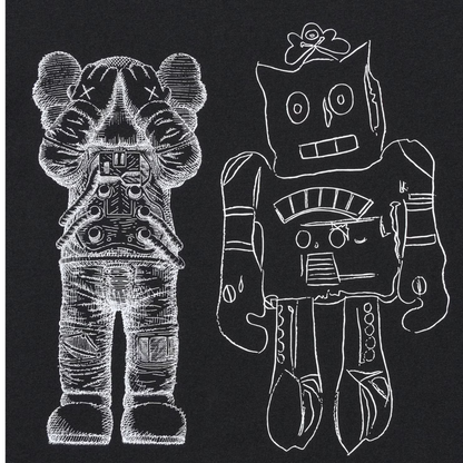 KAWS x Uniqlo Warhol UT Graphic T-Shirt Black Robot