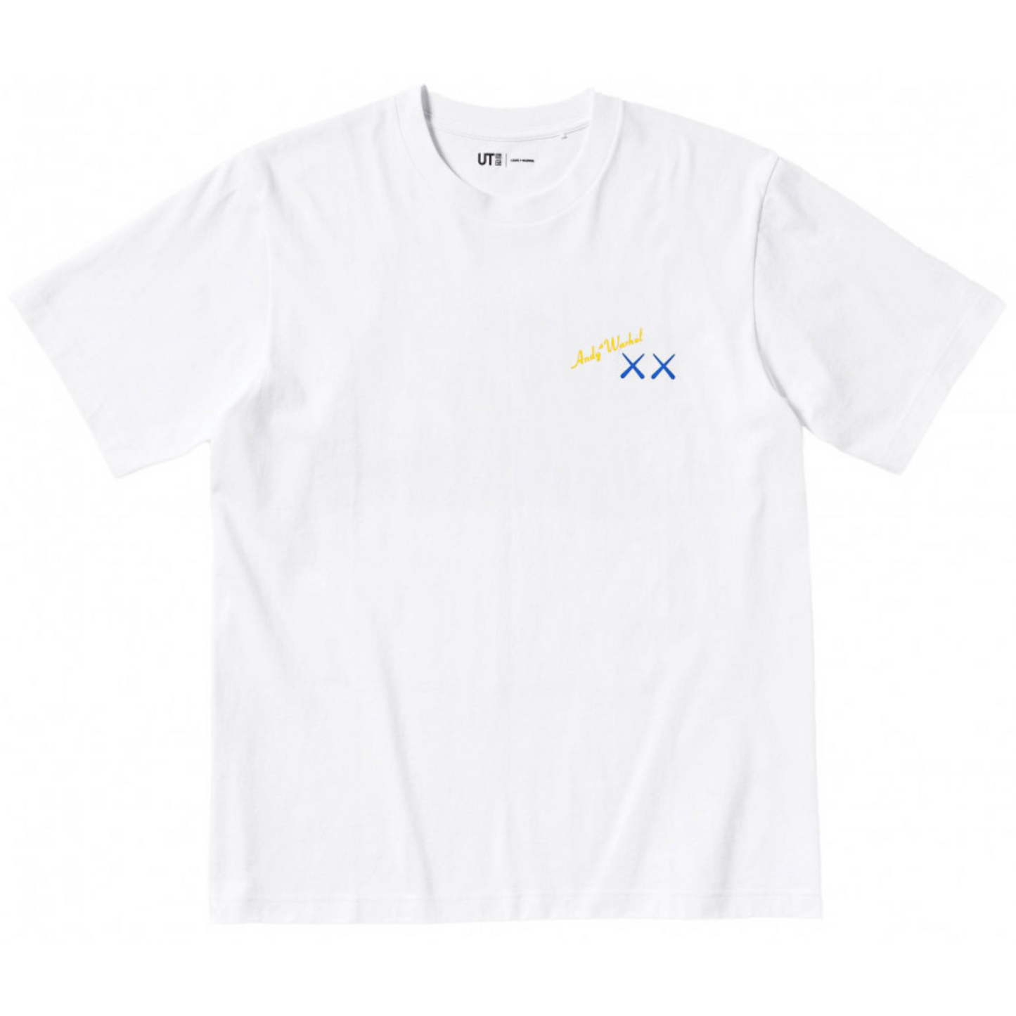 KAWS x Uniqlo Warhol UT Graphic T-Shirt White Blue