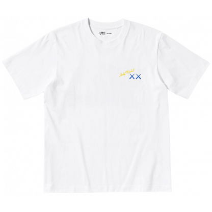 KAWS x Uniqlo Warhol UT Graphic T-Shirt White Blue