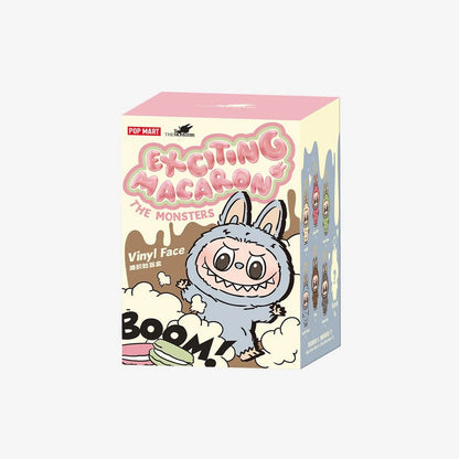 Pop Mart Labubu The Monsters Exciting Macarons Vinyl Face Blind Box