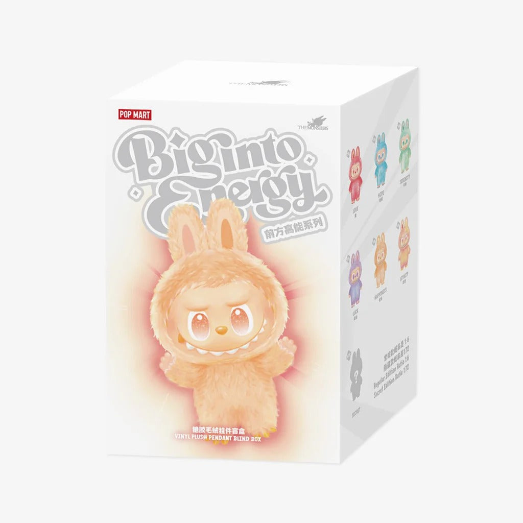 Pop Mart Labubu The Monsters Big into Energy Series-Vinyl Plush Pendant Blind Box