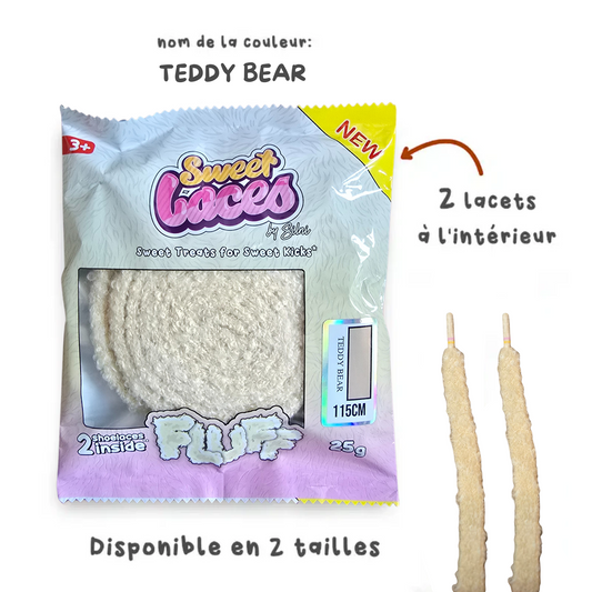 Sweetlaces Fluff - Teddy Bear