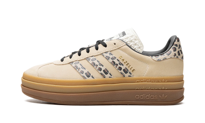 Adidas Gazelle Bold Cream Black Leopard